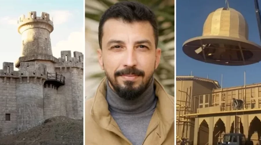 بالفيديو – مراحل بناء وتنفيذ ديكورات مسلسل الحشاشين… كيف تم بناء قلعة آلموت؟